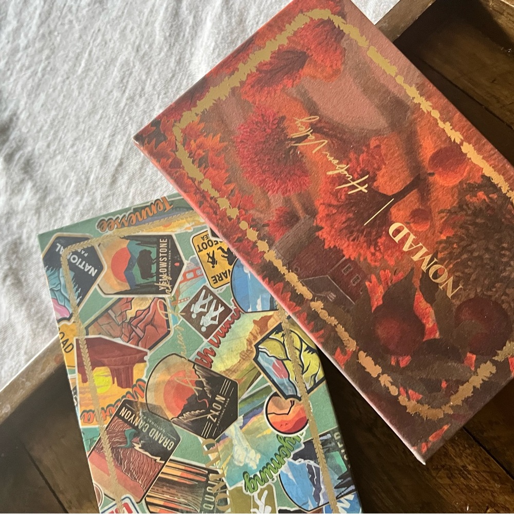 Nomad Cosmetics eyeshadow palettes-America’s Parks & Hidden Valley